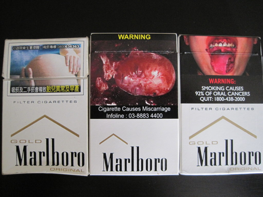cigaret warnings
