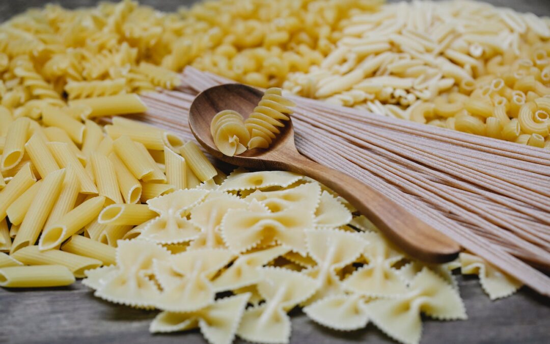 Forskellige typer af pasta