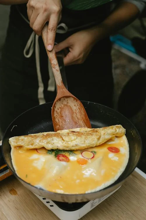 Hjemmelavet omelet