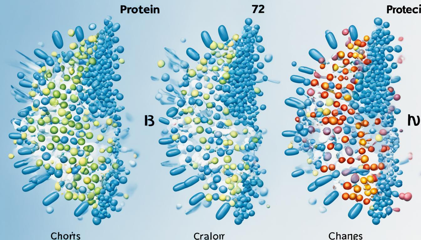 hvad sker der med proteiner, der bliver varmet op til 72°?